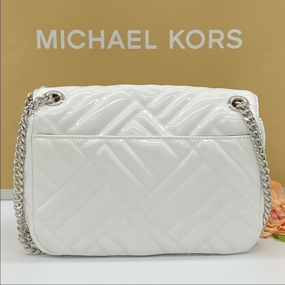 MICHAEL KORS PEYTON MEDIUM SHOULDER FLAP - Picture 9 of 15